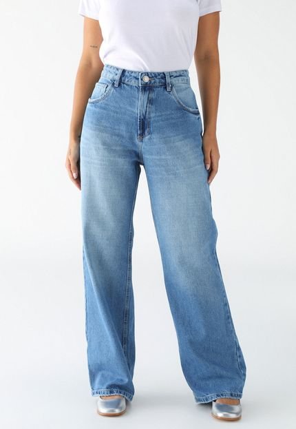 Calça Jeans My Favorite Things Wide Leg Lisa Azul - Marca My Favorite Things