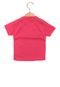 Camiseta Rovitex Manga Curta Menino Rosa - Marca Rovitex