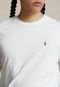 Camiseta Polo Ralph Lauren Slim Logo Branca - Marca Polo Ralph Lauren