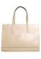 Bolsa Couro Carmim Shopper Botega Bege - Marca Carmim