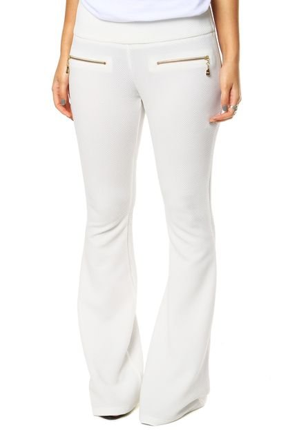 Calça Casual Lucy in the Sky Off-White - Marca Lucy in The Sky