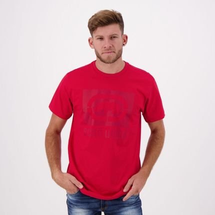 Camiseta Ecko Stone Estampada Vermelha - Marca Ecko