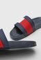 Chinelo Slide Tommy Hilfiger Logo Azul-Marinho - Marca Tommy Hilfiger