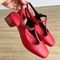 Sapato Boneca Lulu Vermelho Vermelho - Marca Damannu Shoes