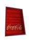Porta-Chave Coca Cola Home Collection Madeira Wood Style Vermelho - Marca Coca Cola Home Collection