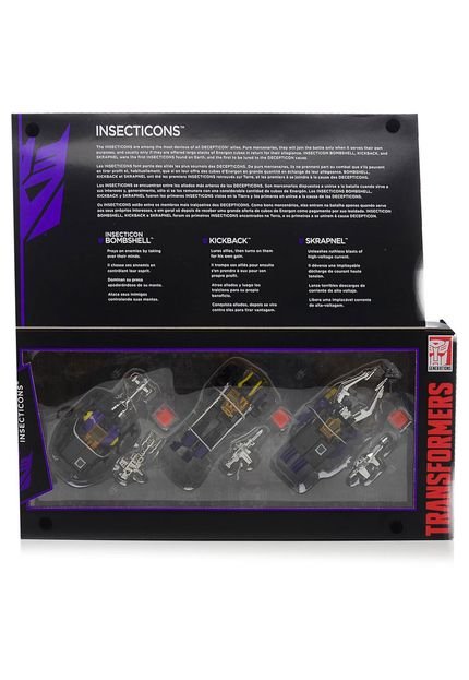 Boneco Transformers Insecticons Hasbro - Marca Hasbro