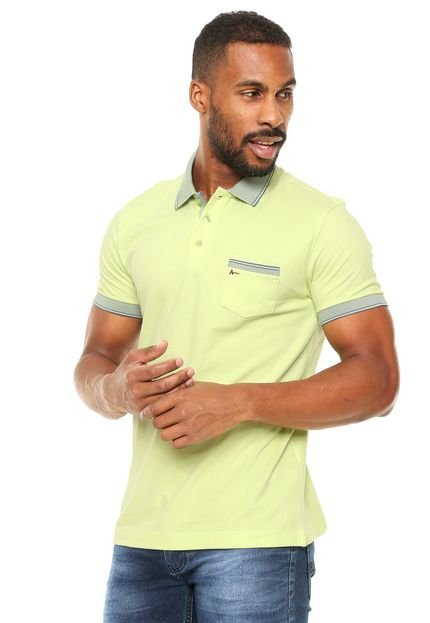 Camisa Polo Aramis Bordado Verde - Marca Aramis