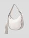 Bolsa Hobo Bag Couro Off White CBK  Bege - Marca CHIBINSKI