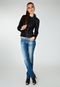 Jaqueta Calvin Klein Jeans Rocker Preta - Marca Calvin Klein Jeans