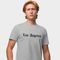 Camisa Camiseta Genuine Grit Masculina Estampada Algodão 30.1 Los Angeles - P - Cinza - Marca Genuine