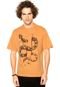 Camiseta Quiksilver Snake Fined Laranja - Marca Quiksilver