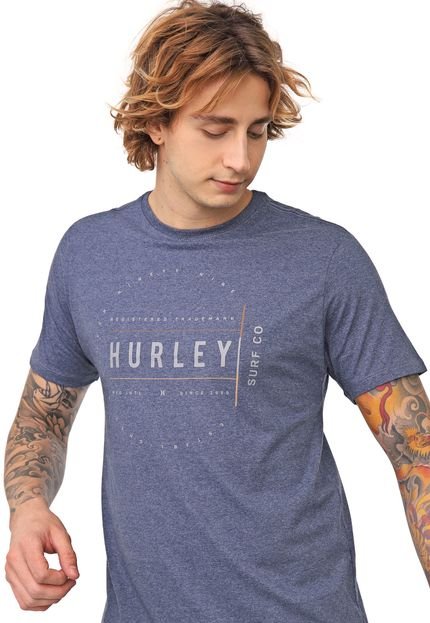 Camiseta Hurley Inbox Azul - Marca Hurley