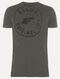 Camiseta Ellus Masculina Cotton Washed Maxi Easa Circle Grafite - Marca Ellus