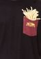 Camiseta Blunt French Fries Pocket Preta - Marca Blunt