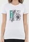 Camiseta Hurley OAO Floral Branca - Marca Hurley