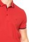 Camisa Polo Aramis Manga Curta Slim Vermelha - Marca Aramis