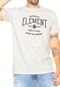 Camiseta Element Authentic Bege - Marca Element