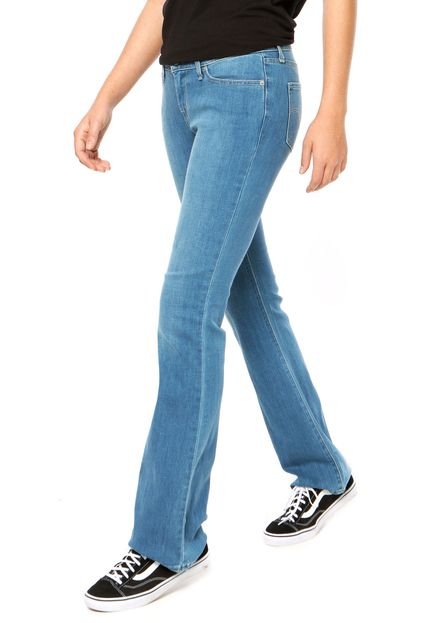 Calça Jeans Levis 825 Curvy Bootcut Lisa Azul - Marca Levis