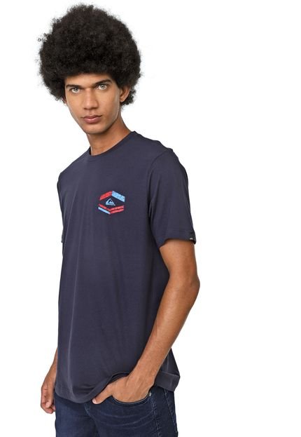 Camiseta Quiksilver Major Tone Azul-marinho - Marca Quiksilver