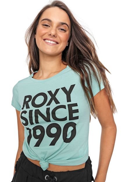 Camiseta Roxy Since Verde - Marca Roxy