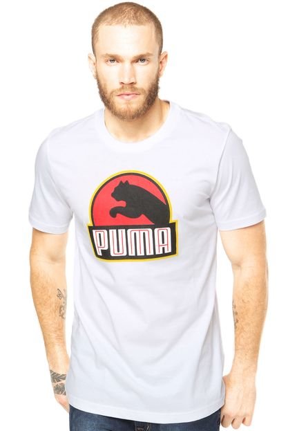 Camiseta Puma Jurassic Branca - Marca Puma