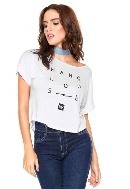 Camiseta Hang Loose Halona Branca - Marca Hang Loose