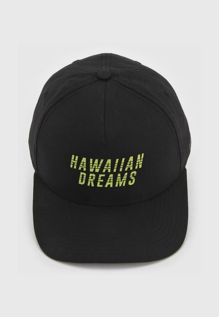 Boné Hd Hawaiian Dreams Hawaiian Dreams 7643A Preto - Marca HD Hawaiian Dreams