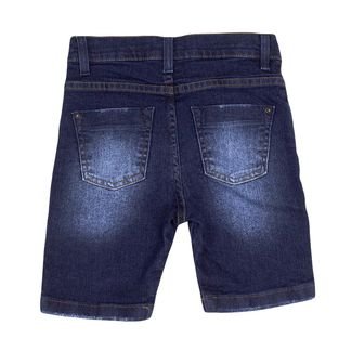Bermuda Jeans Menino com Cinto Mox Jeans 