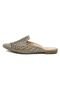 Sapatilha Mulle Bico fino SB Shoes ref.10106l Dourado - Marca SB Shoes