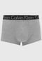 Kit 2pçs Cueca Calvin Klein Underwear Boxer Logo Preta/Cinza - Marca Calvin Klein Underwear