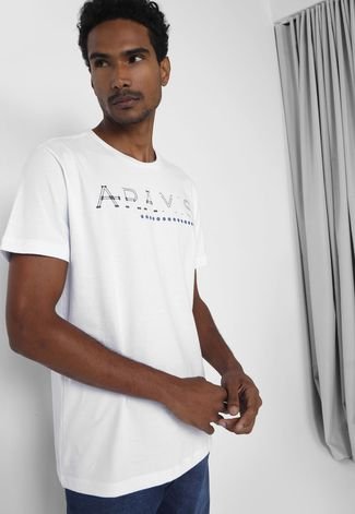 Camisetas Masculino Aramis Branco - Compre Já