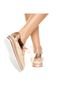 Oxford Flatform Vizzano Corda Bronze - Marca Vizzano