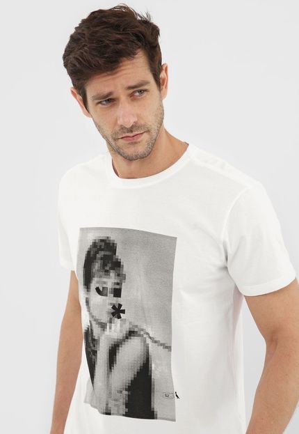 Camiseta Reserva Kiss Audrey Branca - Marca Reserva