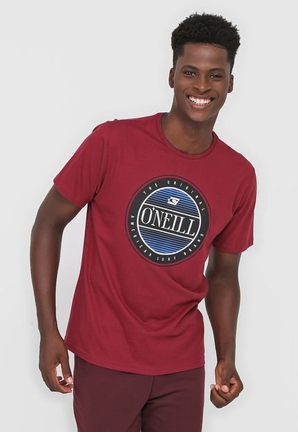 Camiseta O'Neill American Surf Bordô - Marca O'Neill