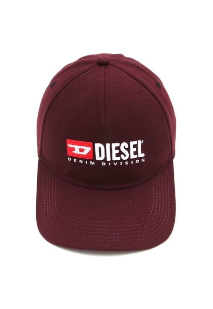 Boné Diesel Lettering Vinho - Marca Diesel