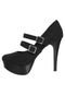 Scarpin Mary Jane Girly Preto - Marca Pink Connection