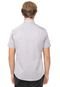 Camisa Calvin Klein Slim Bolso Cinza - Marca Calvin Klein