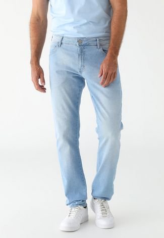 Calça Jeans Colcci Reta Estonada Azul