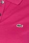 Camisa Polo Lacoste Stretch Rosa - Marca Lacoste
