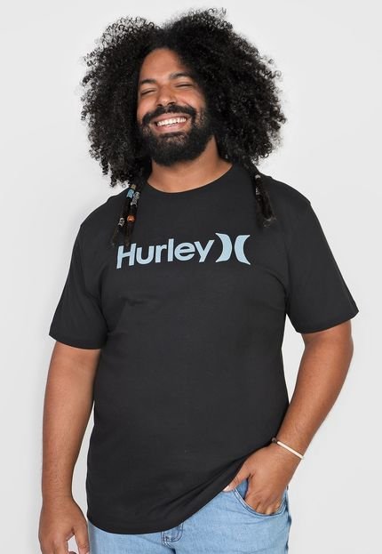 Camiseta Hurley O&O Solid Over Preta - Marca Hurley