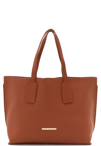 Bolsa Sacola Colcci Texturizada Caramelo - Marca Colcci