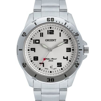 Relógio Masculino Quartz Orient Prata  MBSS1155A S2SX Prata - Marca Orient