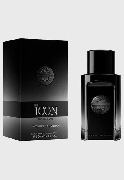 Perfume 50ml The Icon Eau de Parfum Antonio Banderas Masculino - Marca Banderas