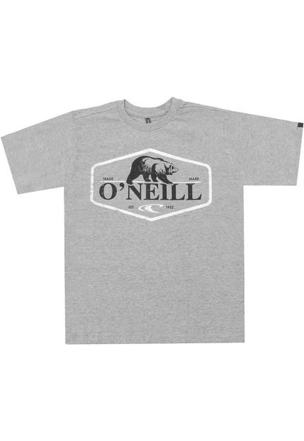 Camiseta Oneill Manga Curta Menino Cinza - Marca Oneill