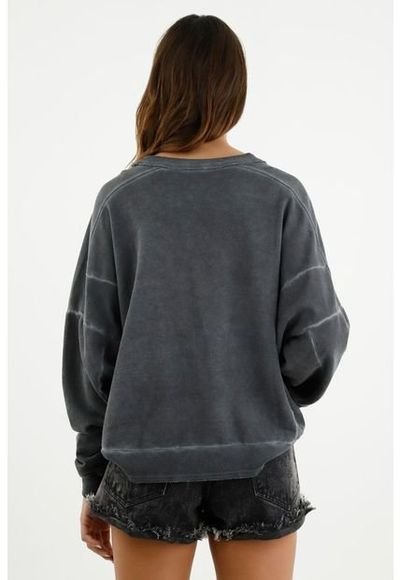 Buzo negro online para mujer