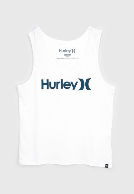 Regata Hurley Infantil O&O Solid Branca - Marca Hurley