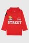 Camisa Polo Tip Top Infantil Lettering Vermelha - Marca Tip Top