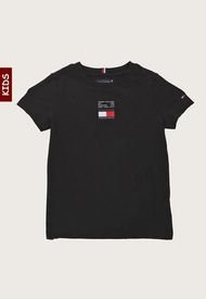Camiseta Negro-Rojo-Blanco Tommy Hilfiger Kids
