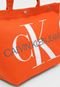 Bolsa Calvin Klein Monograma Laranja - Marca Calvin Klein