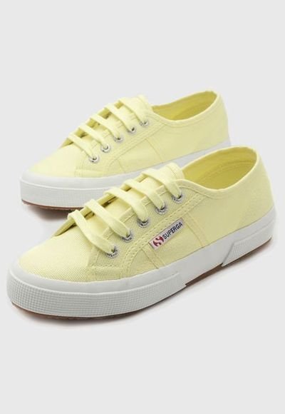 Superga top hombre amarillo